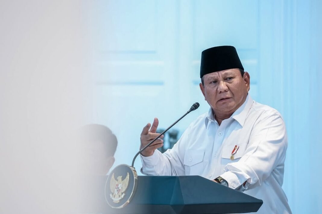 PRABOWO SIDANG KABINET Presiden Prabowo