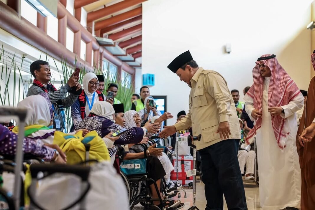 Presiden Prabowo Lepas Jamaah Haji Presiden Prabowo Subianto