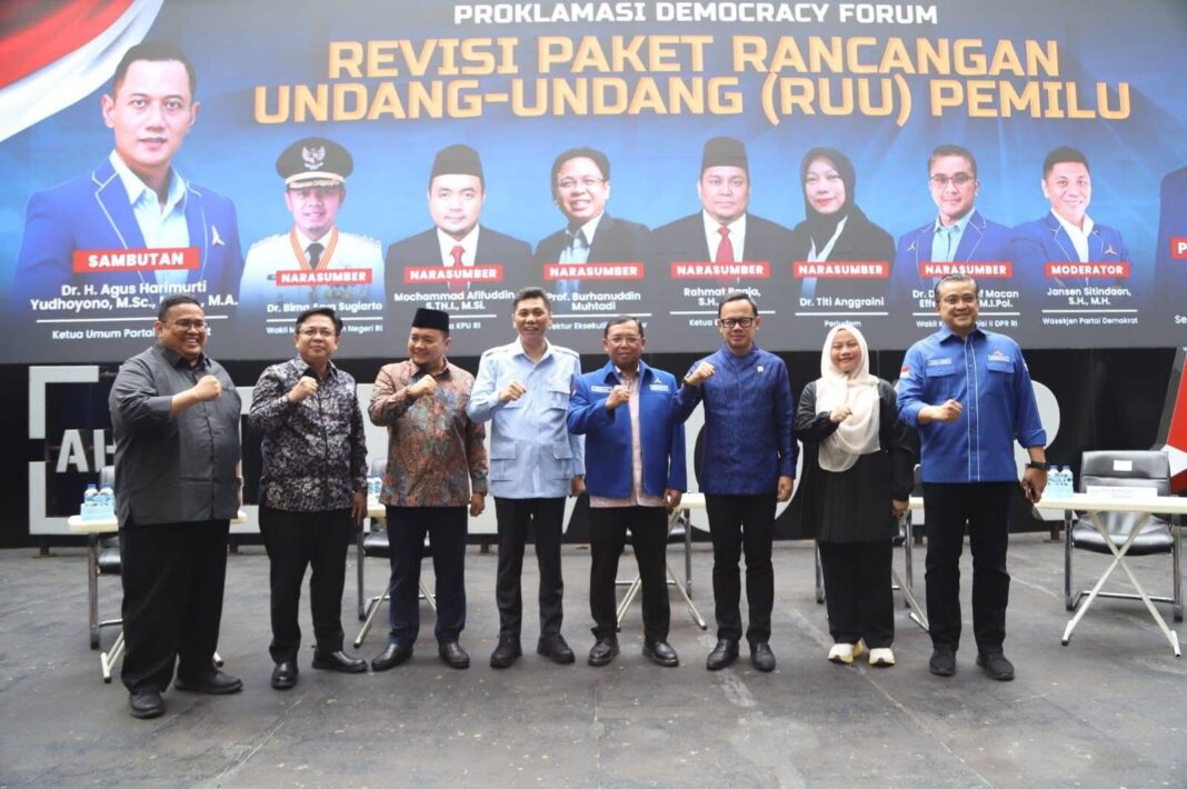demokrat kawal revisi RUU Pemilu