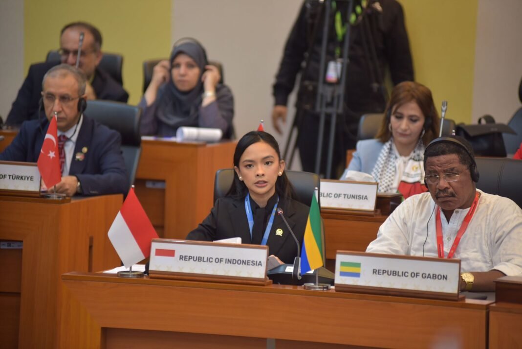 Ruby Chairani Syiffadia dkung perempuan damaikan dunia