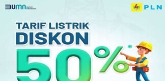 Cara Mendapatkan Diskon Tarif Listrik 50 Persen, Dimulai 5 Juni 2025 ilustrasi diskon tarif listrik 50 persen