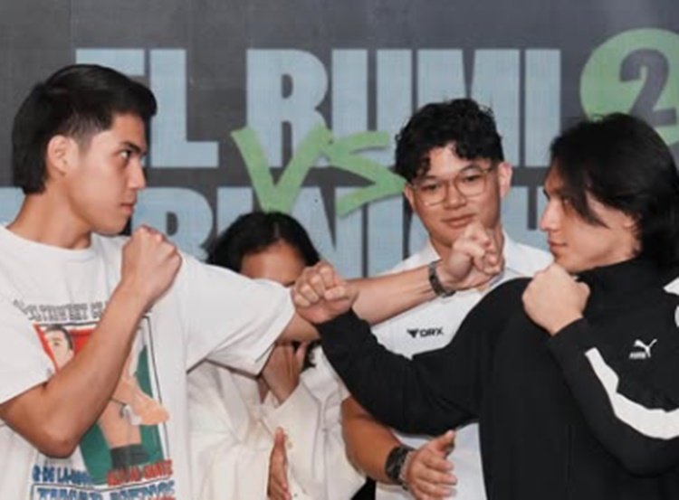 Sesi tatap muka El Rumi vs Jefri Nichol