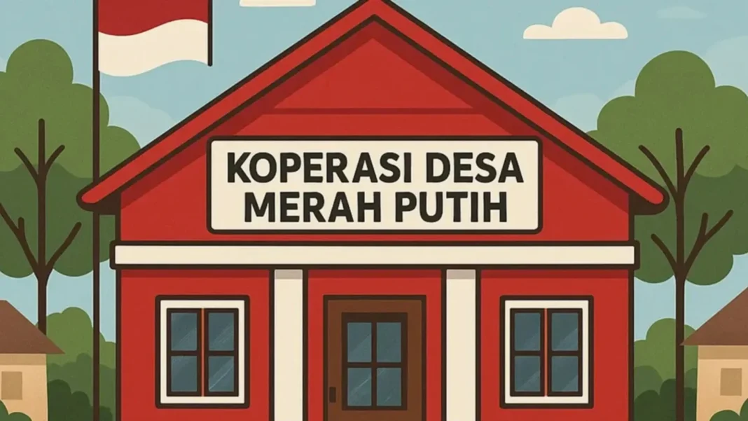 Ilustrasi Koperasi Desa Merah Putih Ilustrasi Koperasi Desa Merah Putih
