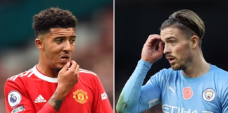 Jadon Sancho dan Jack Grealish dilirik Napoli