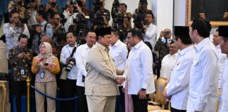 Presiden Prabowo Subianto meluncurkan tema dan logo HUT ke-80 RI, simbol kemerdekaan Indonesia.