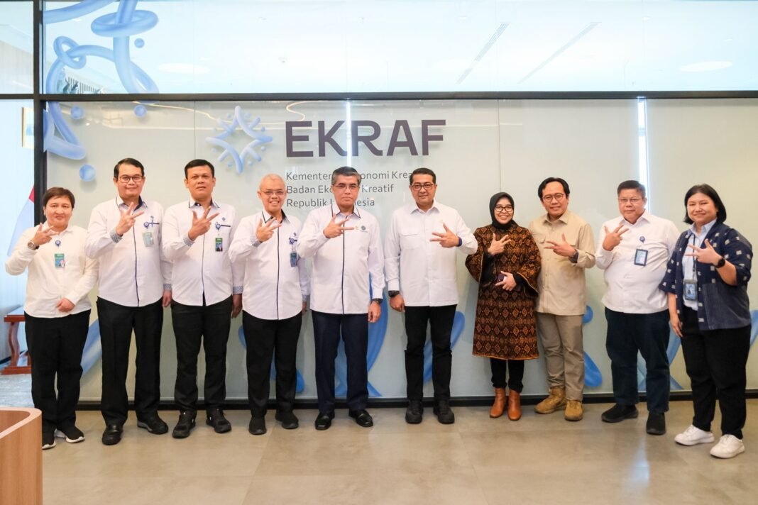 Kolaborasi Kementerian Ekraf dan Kemenaker dalam Pengembangan Pelatihan Ekraf. Menteri Ekraf dan Menteri Ketenagakerjaan membahas kolaborasi pengembangan pelatihan talenta digital dan kewirausahaan.