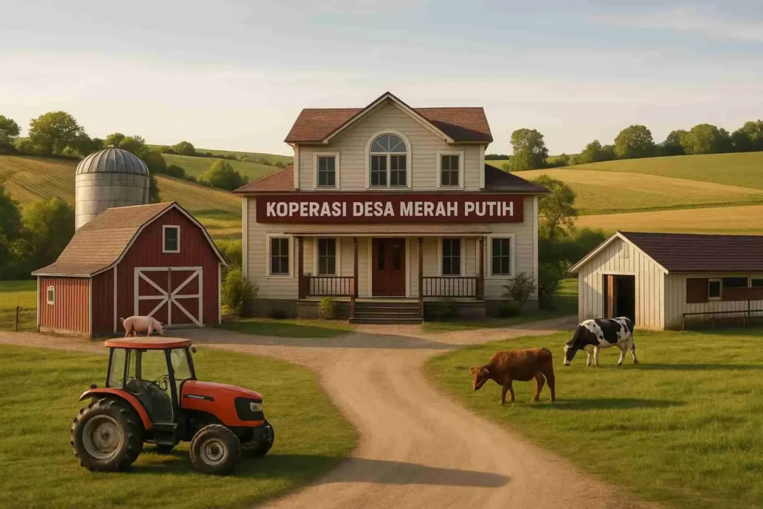 Ilustrasi Koperasi Desa Merah Putih