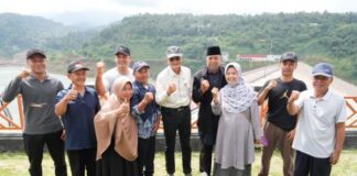 Menteri Dody Hanggodo meninjau Bendungan Meninting dukung irigasi dan air baku Lombok