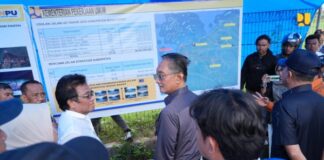 Menteri PU Dody tinjau pembangunan jalan Muna Barat