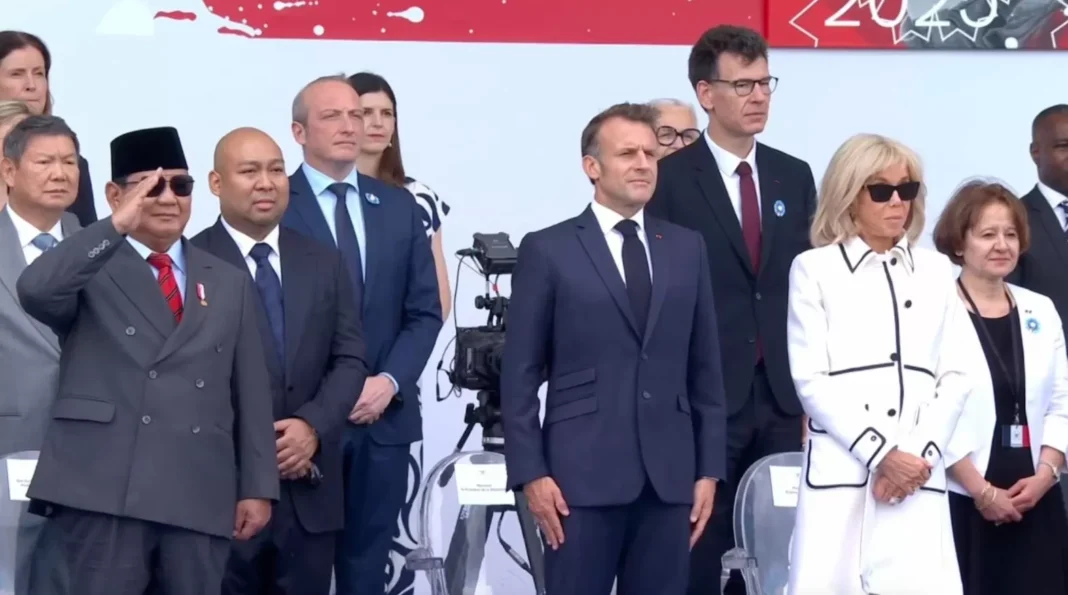 Prabowo di Bastille Day