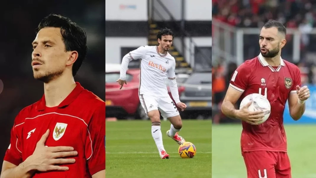 Thom Haye, Nathan Tjoe A On dan Jordi Amat Thom Haye, Nathan Tjoe A On dan Jordi Amat
