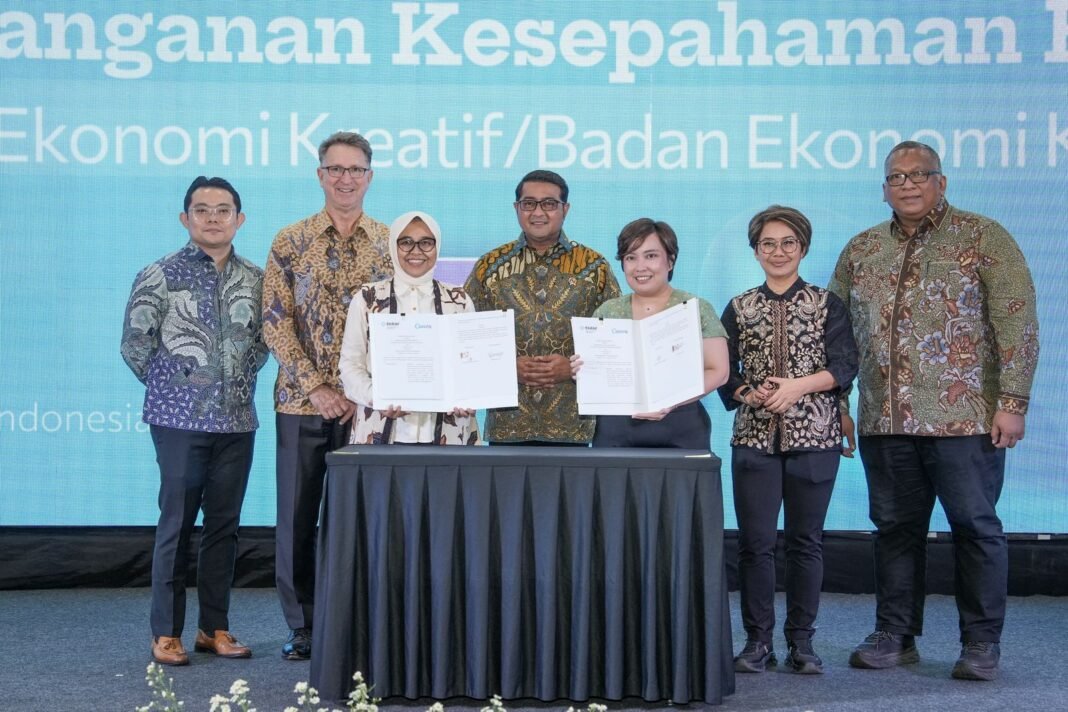 Kerja sama Kemenekraf dan Canva perkuat ekonomi kreatif digital Indonesia