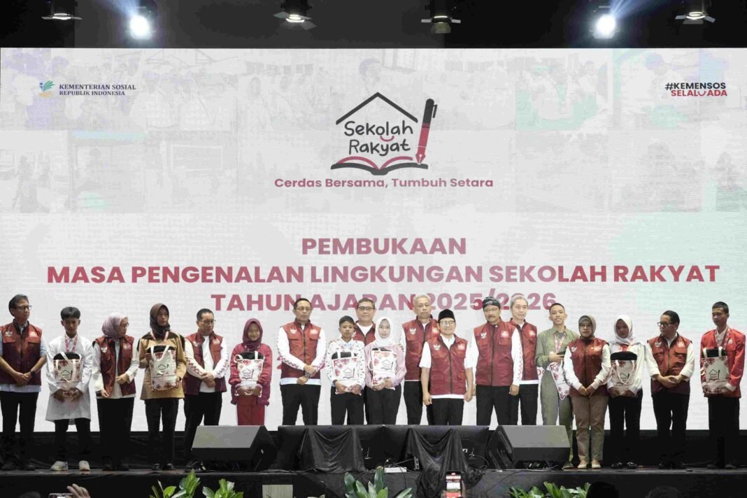 pembukaan MPLS Sekolah Rakyat
