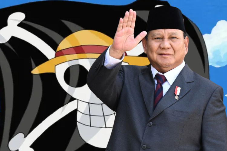Presiden Prabowo Tuai Pujian karena Tenang Hadapi Fenomena Bendera One  Piece - Tajuk Nasional