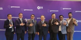 Menteri Ekonomi Kreatif Teuku Riefky Harsya menghadiri Gamescom 2025 untuk memperkenalkan industri gim Indonesia di pasar global.