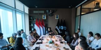 Teuku Riefky Harsya terima audiensi Pop Mart, bahas kolaborasi pengembangan IP lokal.