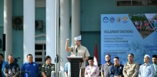 Menteri Iftitah Sulaiman Suryanagara Lepas Mahasiswa UMRAH untuk KKN 2025