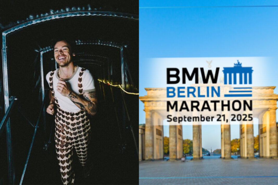 Harry Styles ikuti ajang Berlin Marathon.