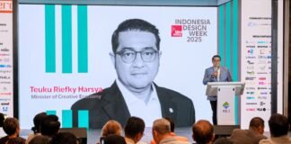 Menteri Ekraf Teuku Riefky buka Indonesia Design Week 2025