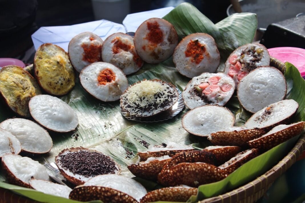 Ilustrasi Kuliner Surabi Khas Bandung