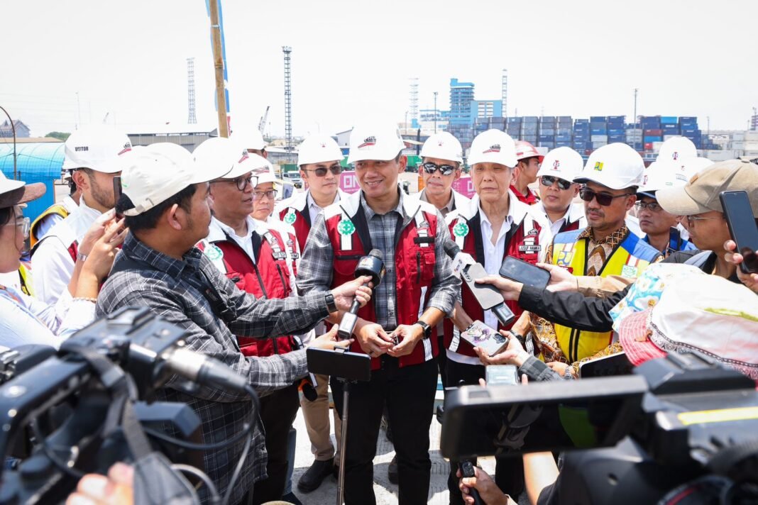 Menko AHY Tinjau Progres Tol Harbour Road II, Solusi Atasi Kemacetan dan Logistik Jakarta Utara