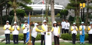 Menteri PU Dody Hanggodo Lepas 219 Kontingen ke PORNAS XVII KORPRI 2025