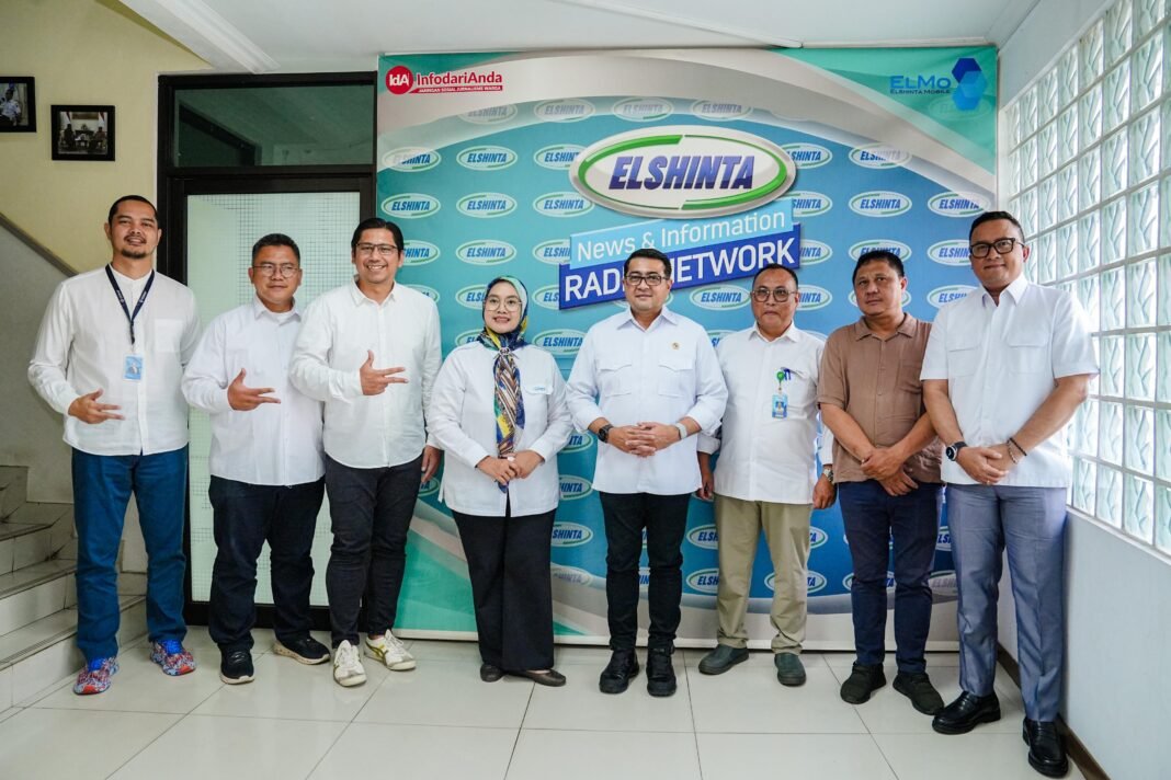 Menteri Ekraf Teuku Riefky Harsya audiensi dengan Radio Elshinta Jakarta