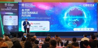 Menteri Ekraf Teuku Riefky Harsya di AIIS 2025 Jakarta