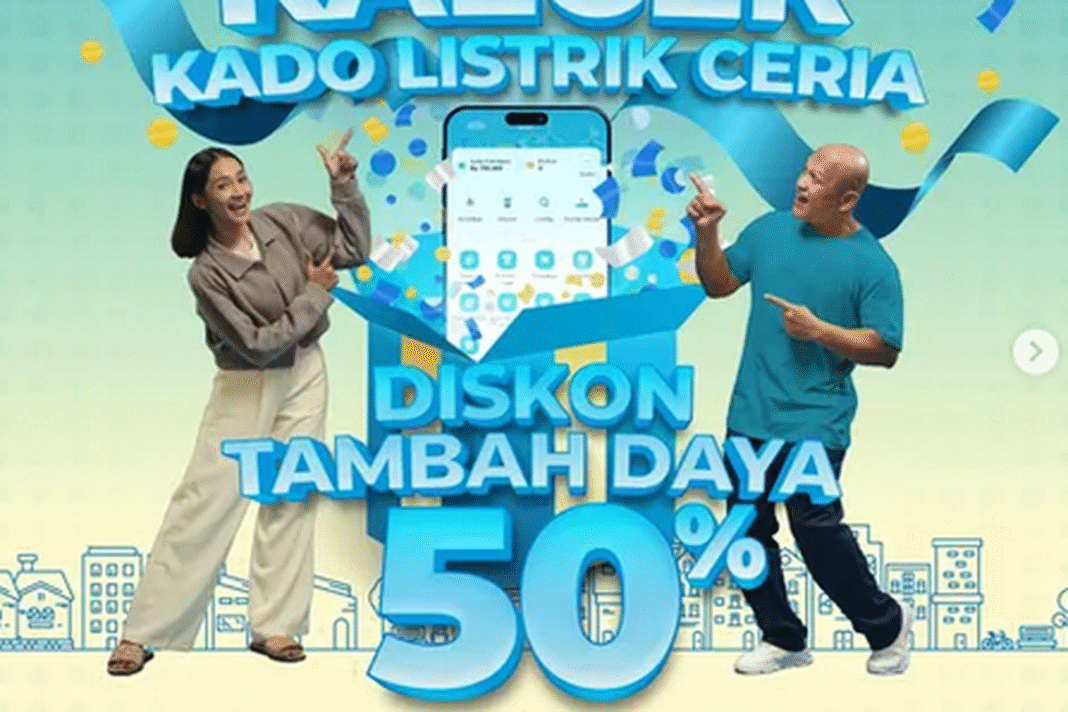 diskon tambah daya 50 persen PLN Sambut Hari Pelanggan Nasional 2025, PLN Hadirkan Promo Diskon 50% untuk Tambah Daya