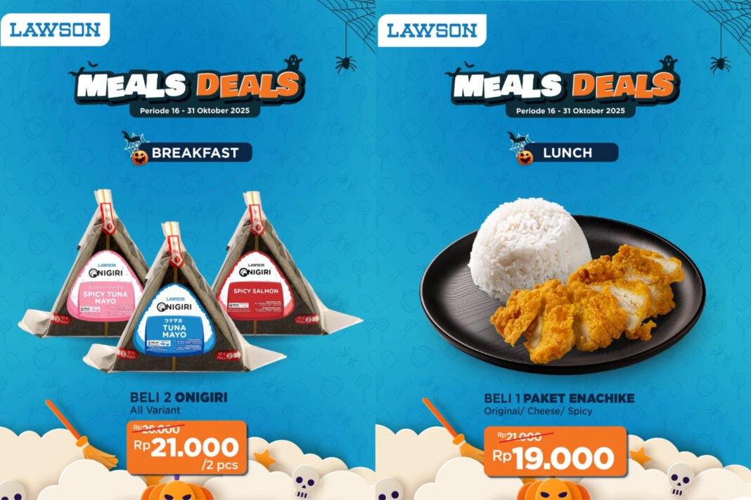 Promo Lawson hingga 31 Oktober 2025.