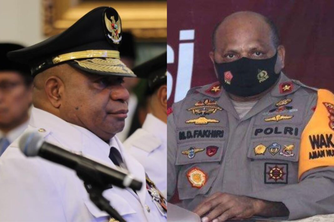 Matius Derek Fakhiri, Gubernur Papua yang baru saja dilantik.