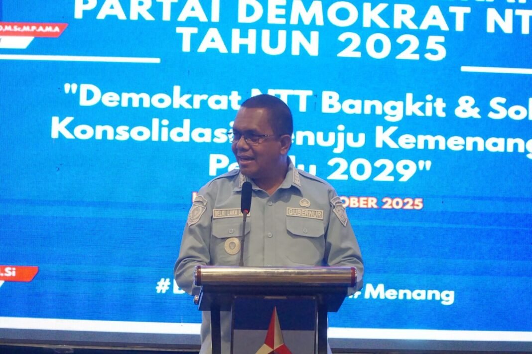 Gubernur NTT apresiasi Partai Demokrat Gubernur NTT Apresiasi Demokrat, Dorong Sinergi Politik dan Pemerintah untuk Pembangunan Daerah