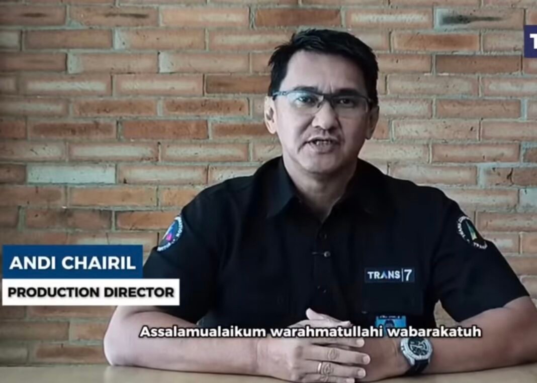 Andi Chairil Edward, Direktur Produksi Trans7.