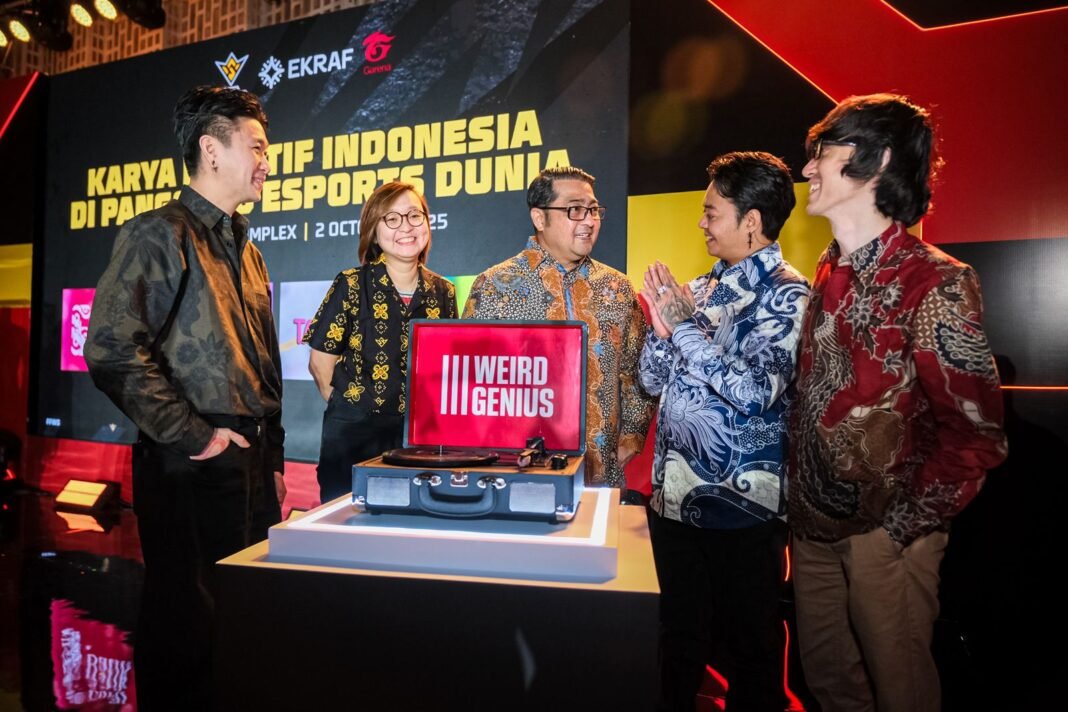 Menteri Ekraf Teuku Riefky konferensi pers FFWS 2025 Jakarta Indonesia Tuan Rumah FFWS 2025, Menko Ekraf Teuku Riefky Dorong Gim Jadi Mesin Pertumbuhan Ekonomi
