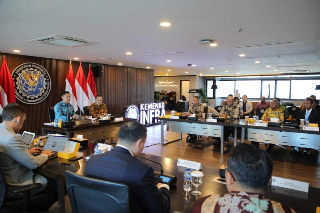 Menko AHY Tegaskan Komitmen Pembangunan Papua Menko AHY Tegaskan Komitmen Pemerintah Percepat Pembangunan Papua