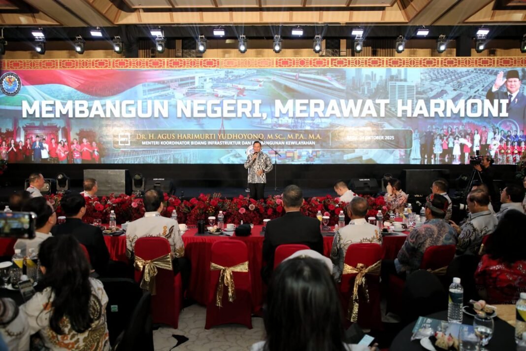 Menko AHY Hadiri Rakernas dan HUT ke-27 PSMTI di Kota Batu Menko AHY Ajak PSMTI Perkuat Kolaborasi Bangun Infrastruktur dan Pemerataan Ekonomi