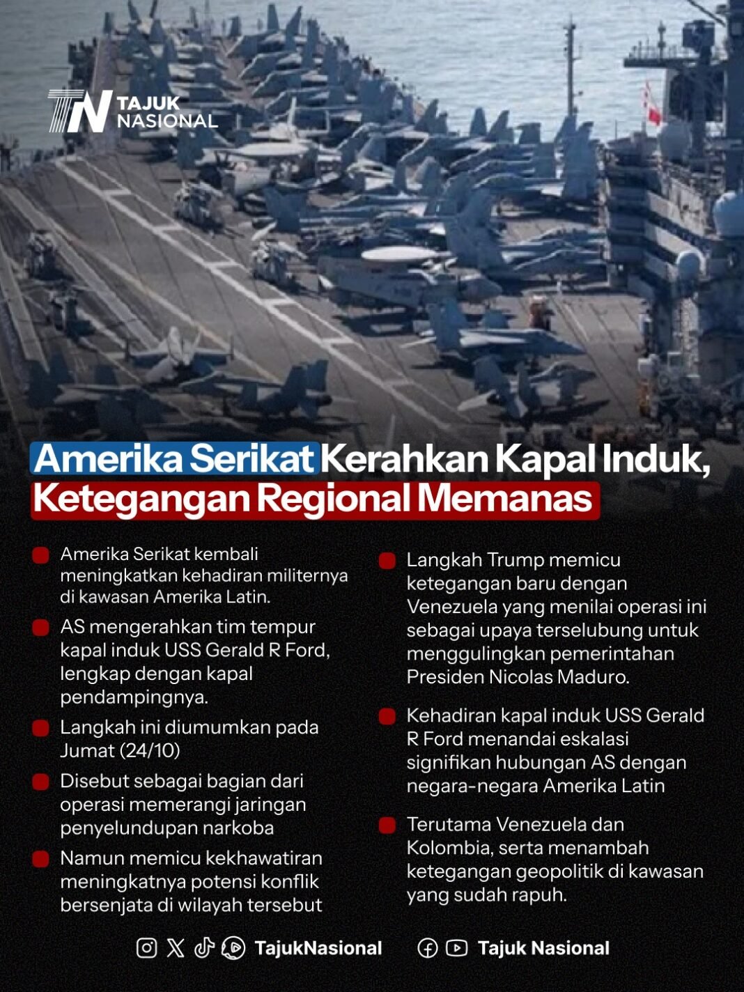 WhatsApp Image 2025-10-27 at 08.45.24_b116013c Amerika Serikat Kerahkan Kapal Induk, Ketegangan Regional Meningkat Tajam