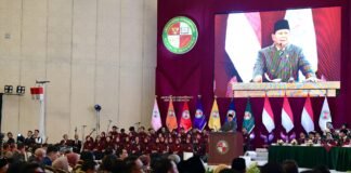 Presiden Prabowo Ajak Mahasiswa UKRI Jadi Pemimpin yang Berakhlak dan Berpikir Kritis