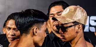 Edy vs Capung face off. Cek Link Nonton Edy vs Boxing di Tajuk Nasional