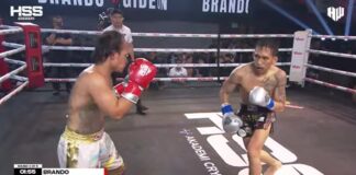 Brando (kiri) vs Gideon (kanan) di HSS vs Baku Hantam @YouTube Paris Pernandes