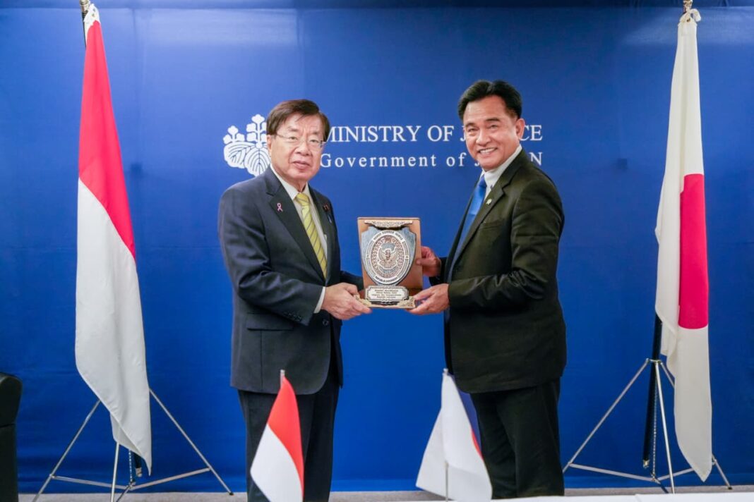 Menko Yusril Bahas Kekayaan Intelektual dan Reformasi Kepolisian dalam Kunjungan ke Jepang