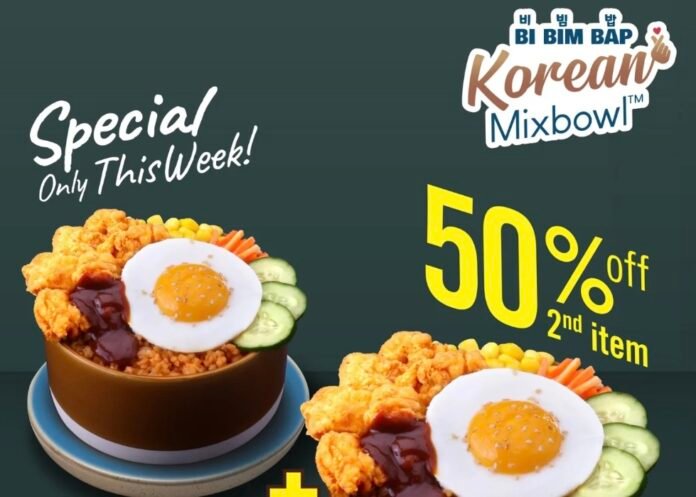 promo Buy 1 Get 50% Off for Second Item, hanya dengan harga mulai Rp71.000-an saja!