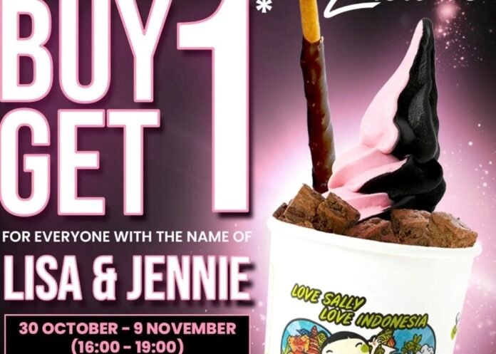 Buy 1 Get 1 untuk promo BLACK PINKlicious.