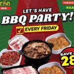 Raa Cha Hadirkan Promo BBQ Party, Nikmati Sensasi Grill Seru Mulai Rp78 Ribuan! Raa Cha Suki & BBQ kembali menghadirkan promo spesial bertajuk “BBQ Party” yang siap memanjakan lidah para penggemar grill.