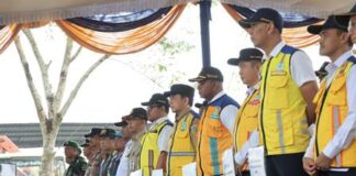 Siapkan Ribuan Alat Berat, Kementerian PU Gelar Apel Siaga Bencana