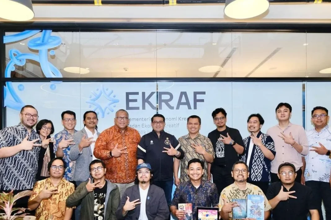 Dukung Komikus Tanah Air, Menekraf Dorong Kreator Indonesia Tembus Pasar Global melalui SGCC dan ATF 2025