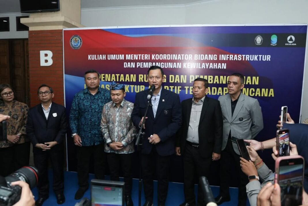 Menko AHY Ungkap 17 Kementerian/Lembaga Terlibat Susun Blueprint Giant Sea Wall Pantura