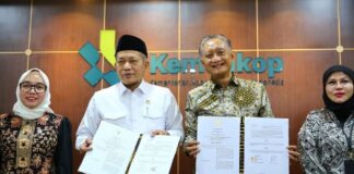 Kementerian PU dan Kemenkop Teken MoU Percepatan Pembangunan Koperasi Desa Merah Putih