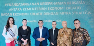 Perkuat Ekonomi Kreatif dan Pemberdayaan Perempuan, Kemenekraf Teken MoU Bersama Mustika Ratu
