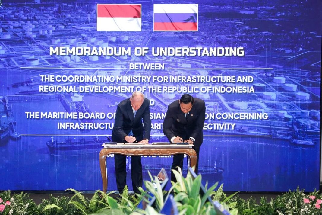 Selain Maritim, Kerjasama Indonesia-Rusia Perkuat Sektor Infrastruktur